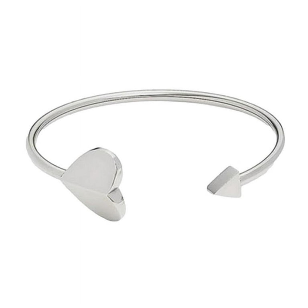 Kate Spade New York Women's Heritage Spade Metal Flex Cuff Silver